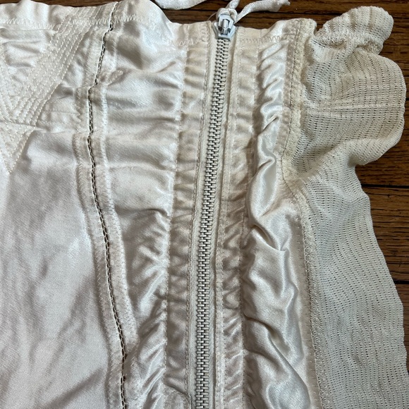 1950s Bien Jolie Open Bottom Girdle Six Straps Vintage Lingerie Large - Picture 3 of 7